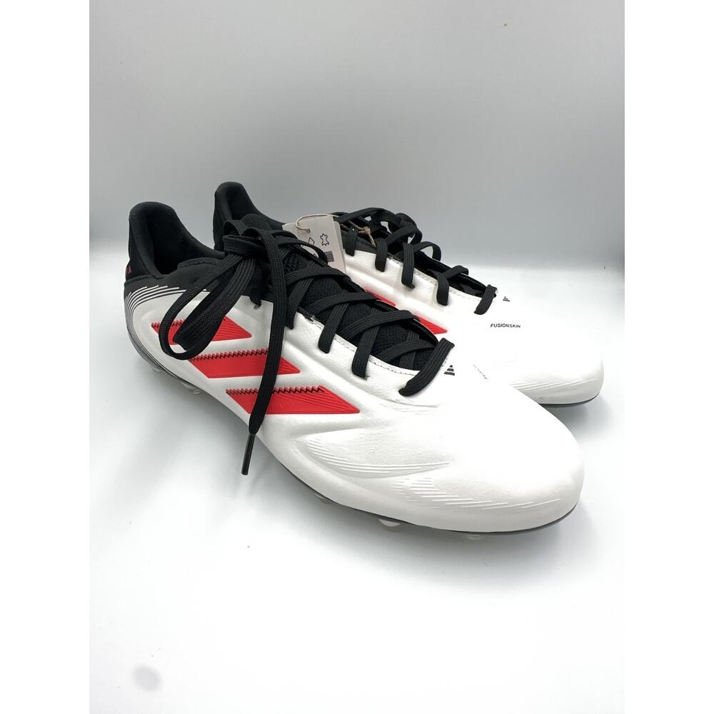 Adidas Copa Pure III Pro FG White Red Black Soccer Cleats Men’s 10 ID9042